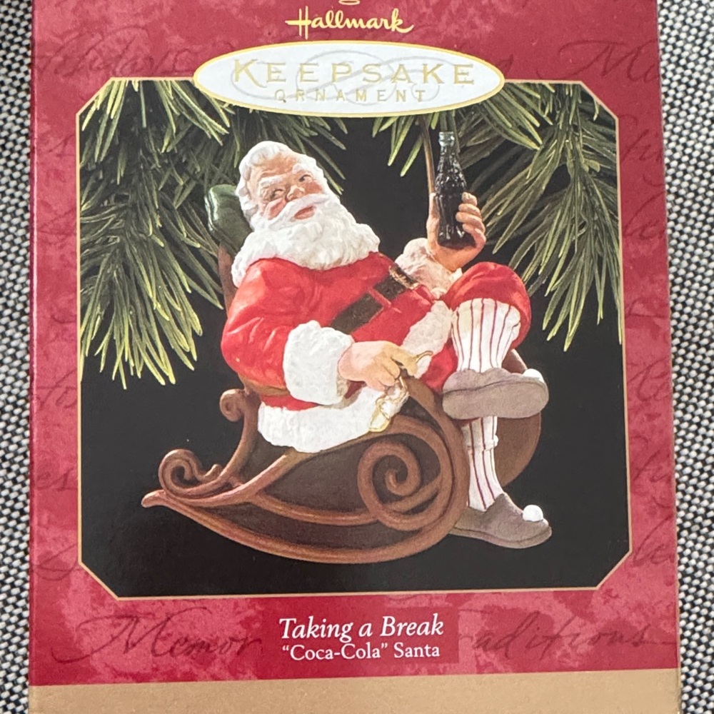 Hallmark Keepsake Ornament: Taking a Break